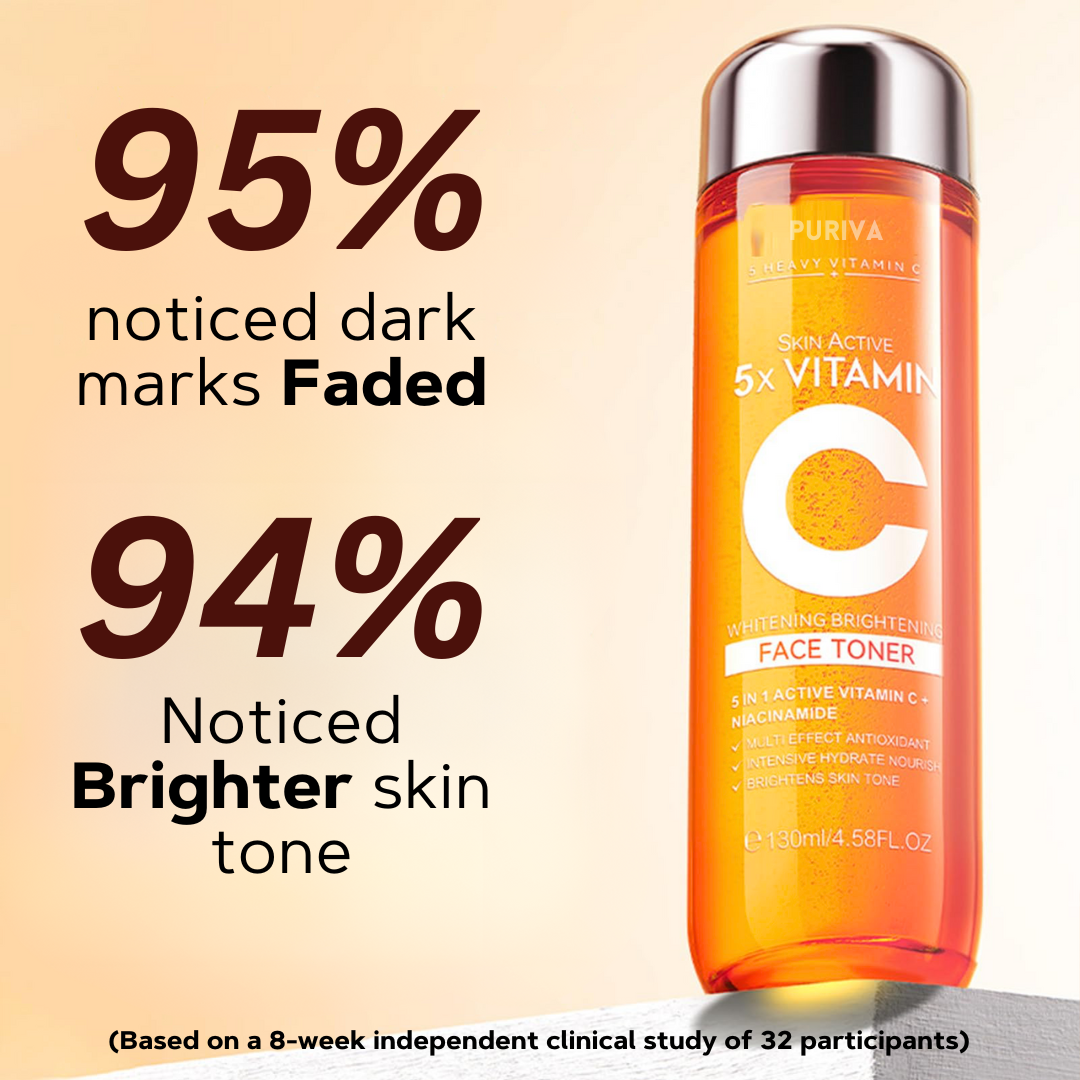 PURIVA™ 5X Vitamin C Brightening Face Toner